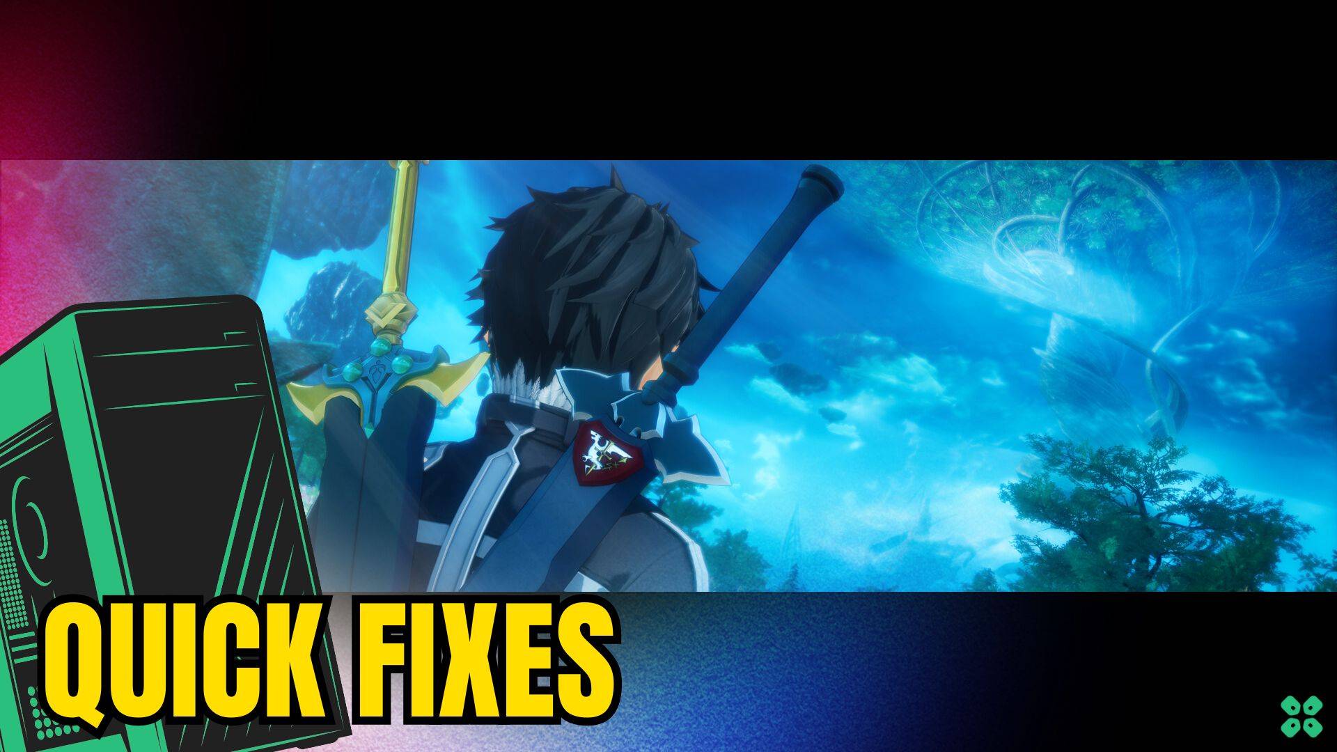 Artwork of SwordArtOnlineFracturedDaydream and its fix of lagging by TCG