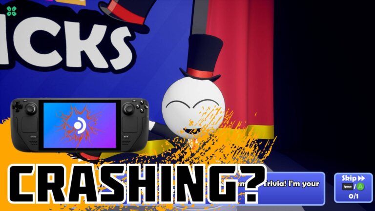 Artwork of TriviaTricks and its fix of crashing by TCG