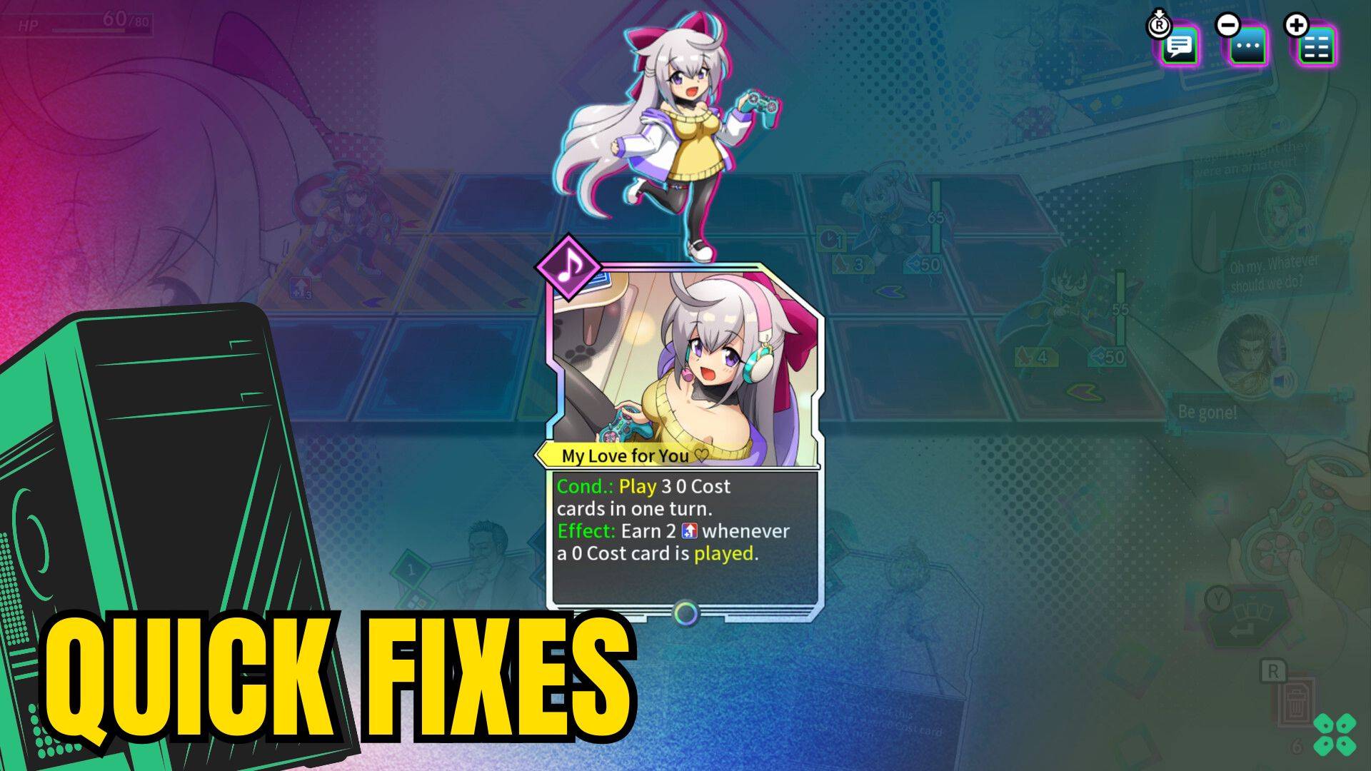 Artwork of CardenCiel and its fix of lagging by TCG