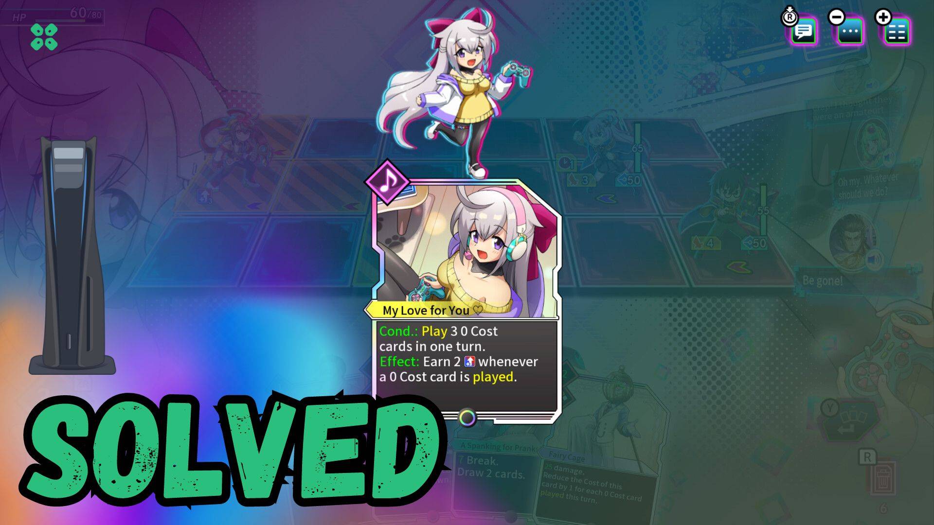 Artwork of CardenCiel and its fix of lagging by TCG