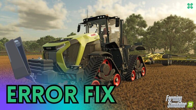 Artwork of FarmingSimulator25 and its fix of crashing by TCG