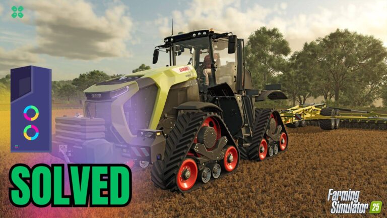Artwork of FarmingSimulator25 and its fix of lagging by TCG