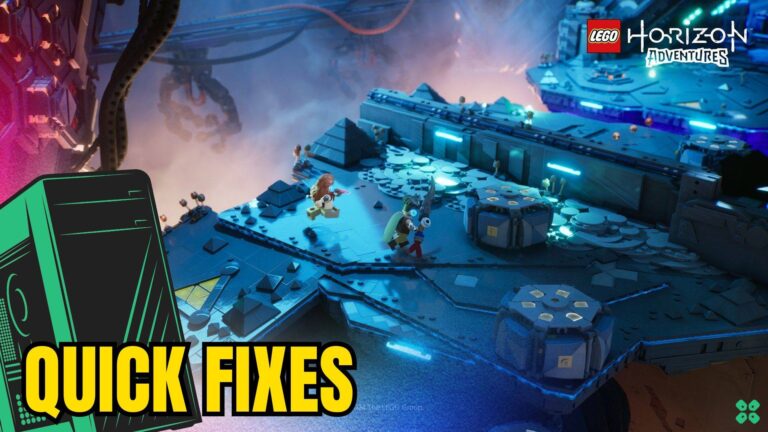 Artwork of LEGOHorizonAdventures and its fix of crashing by TCG