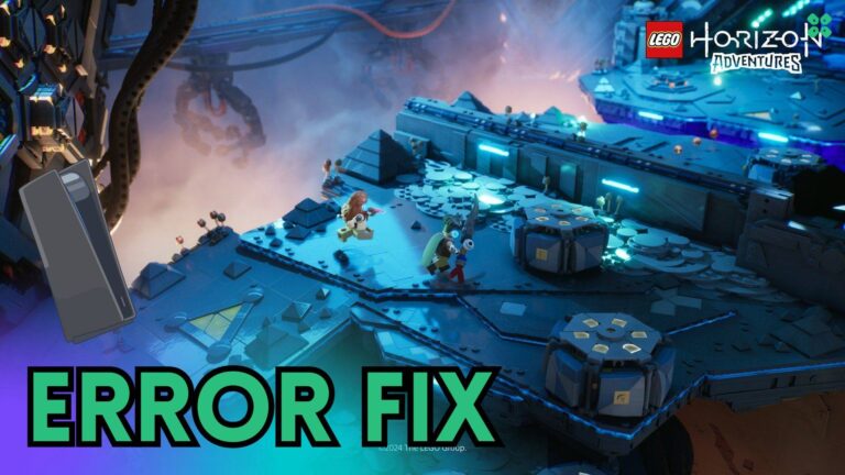 Artwork of LEGOHorizonAdventures and its fix of crashing by TCG