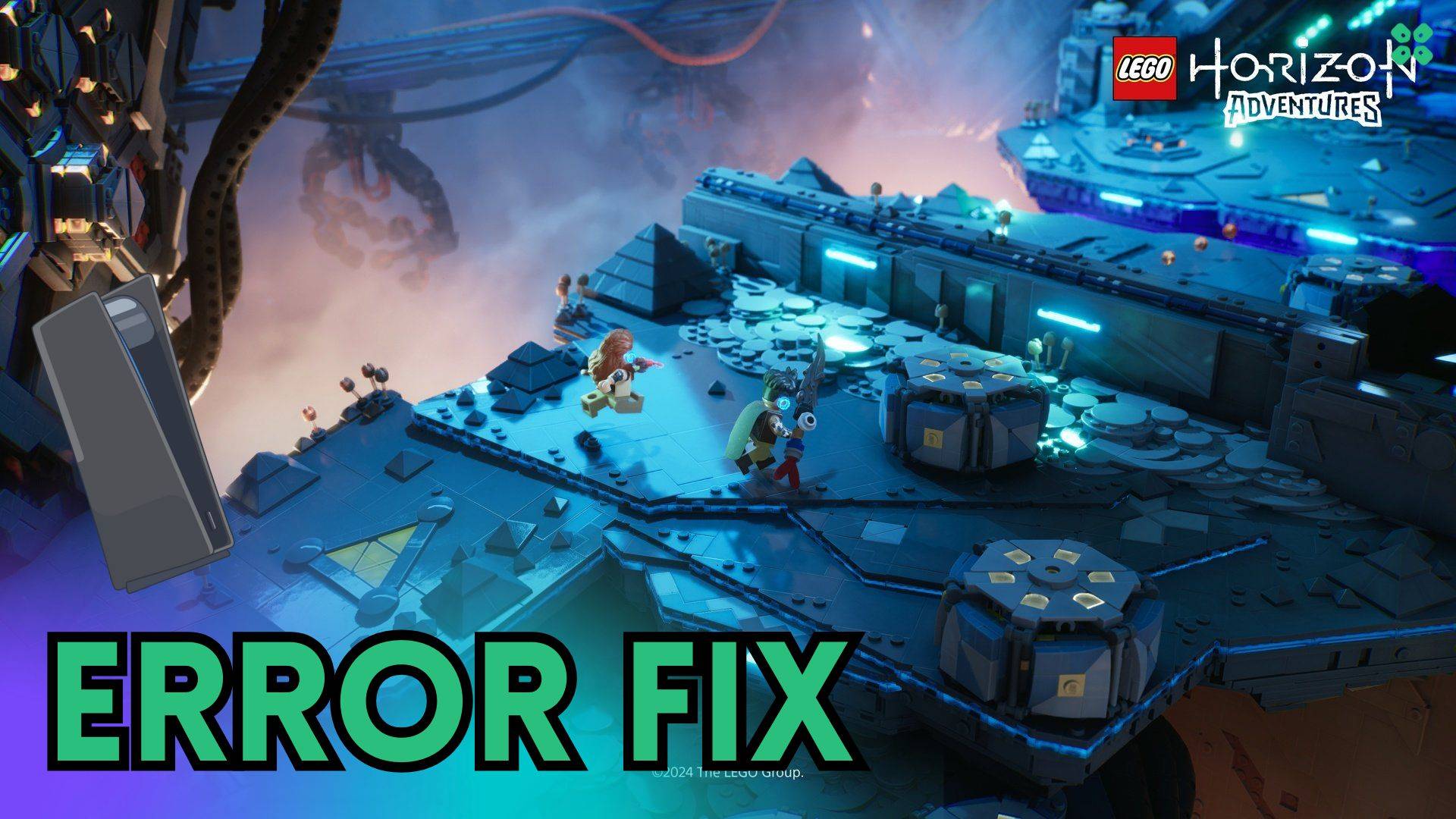 Artwork of LEGOHorizonAdventures and its fix of crashing by TCG