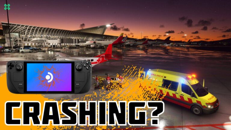 Artwork of MicrosoftFlightSimulator2024 and its fix of crashing by TCG