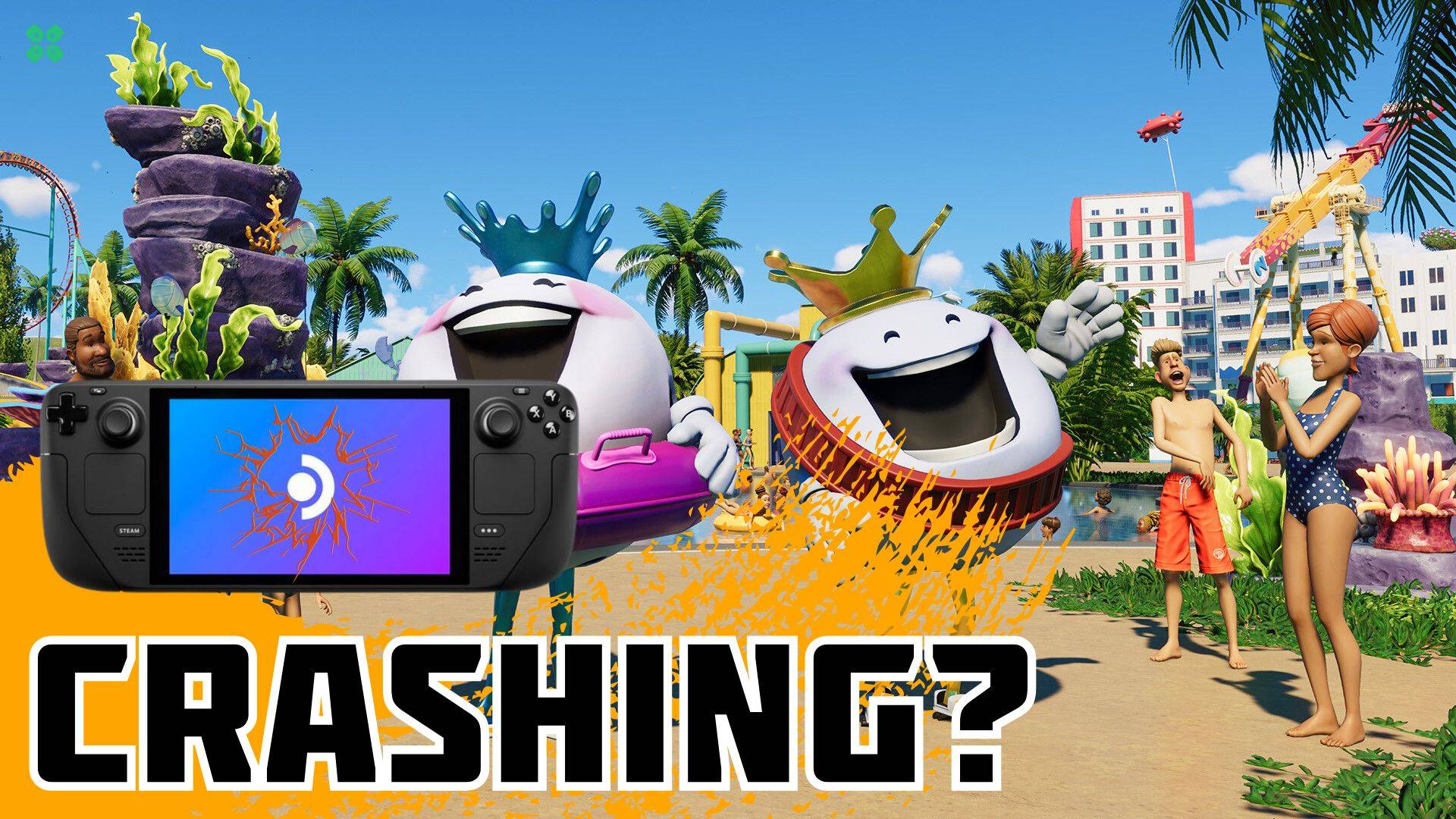 Artwork of PlanetCoaster2 and its fix of crashing by TCG