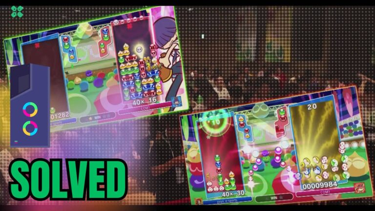 Artwork of PuyoPuyoChampions and its fix of crashing by TCG