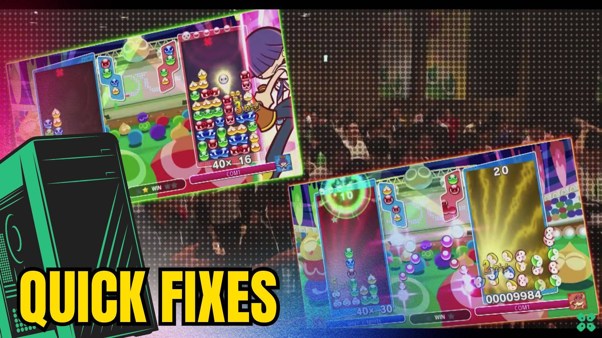 Artwork of PuyoPuyoChampions and its fix of lagging by TCG