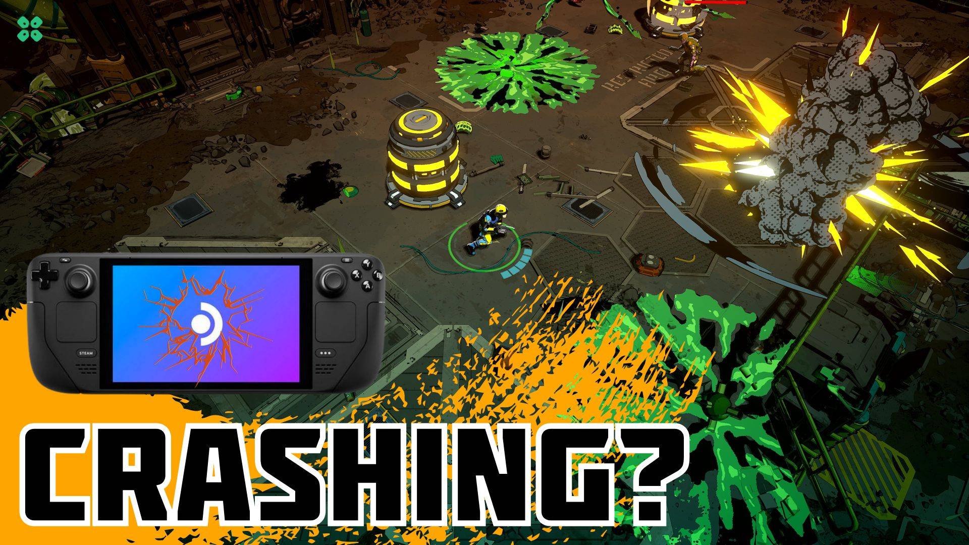 Artwork of Redacted and its fix of crashing by TCG