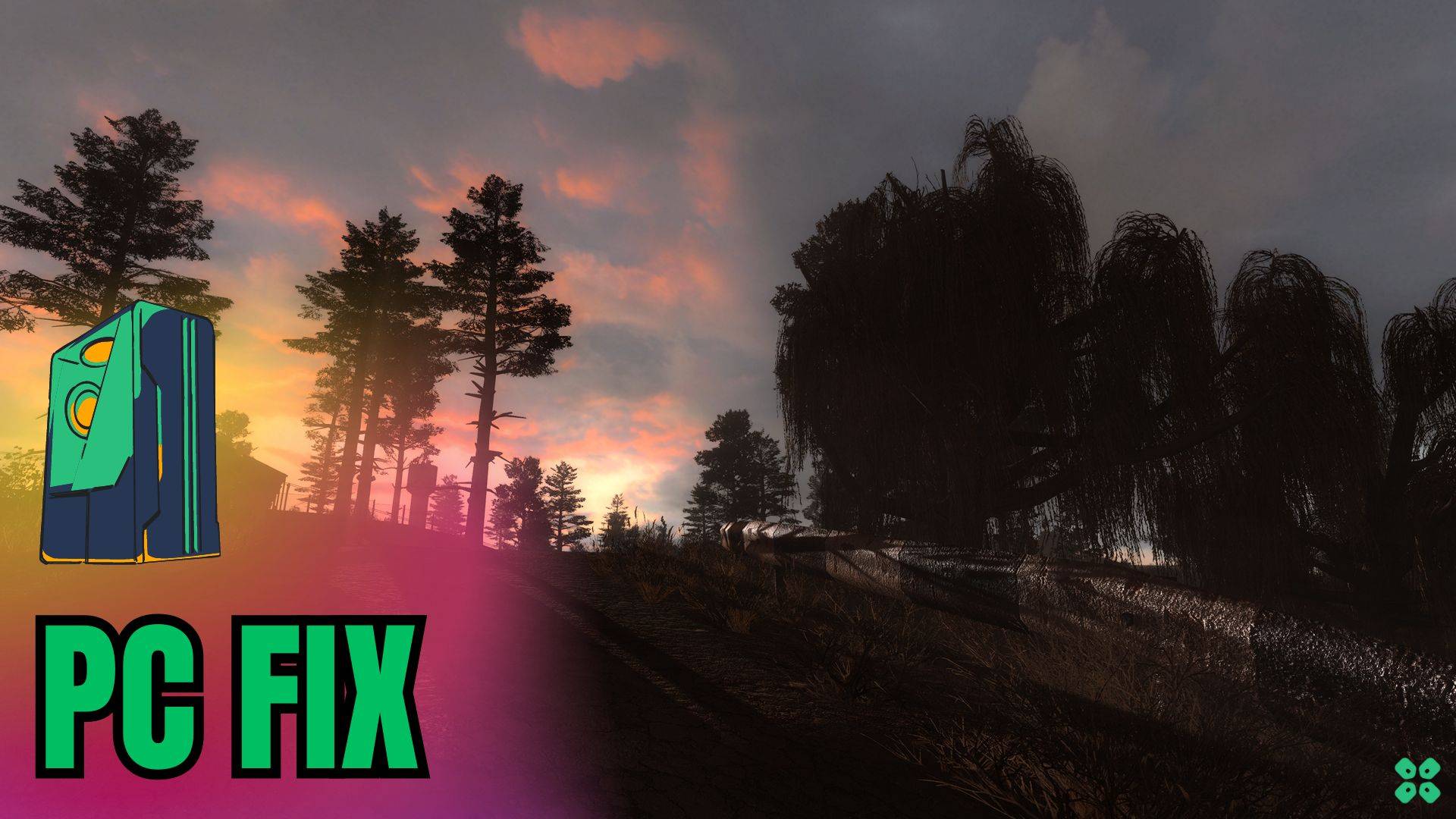 Artwork of STALKERCallofPripyat and its fix of lagging by TCG