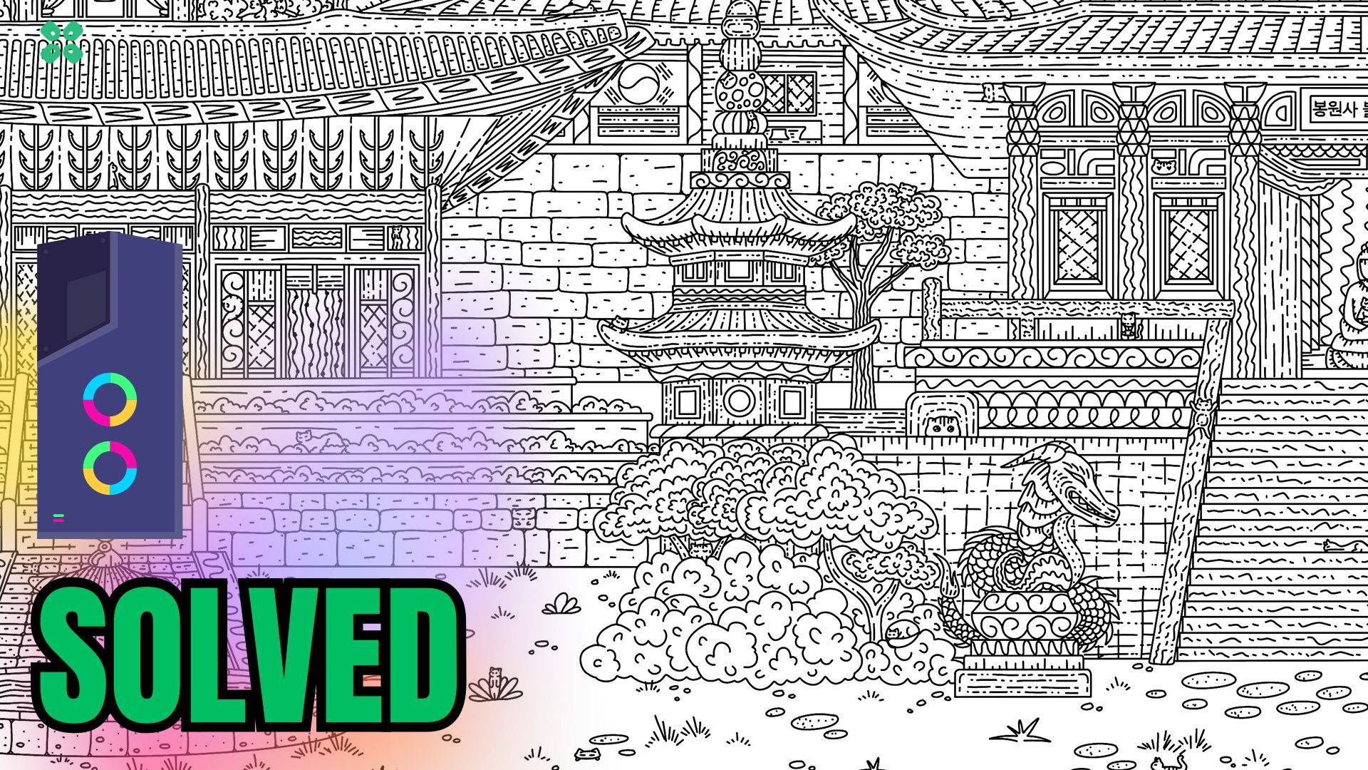 Artwork of 100KoreaCats and its fix of crashing by TCG