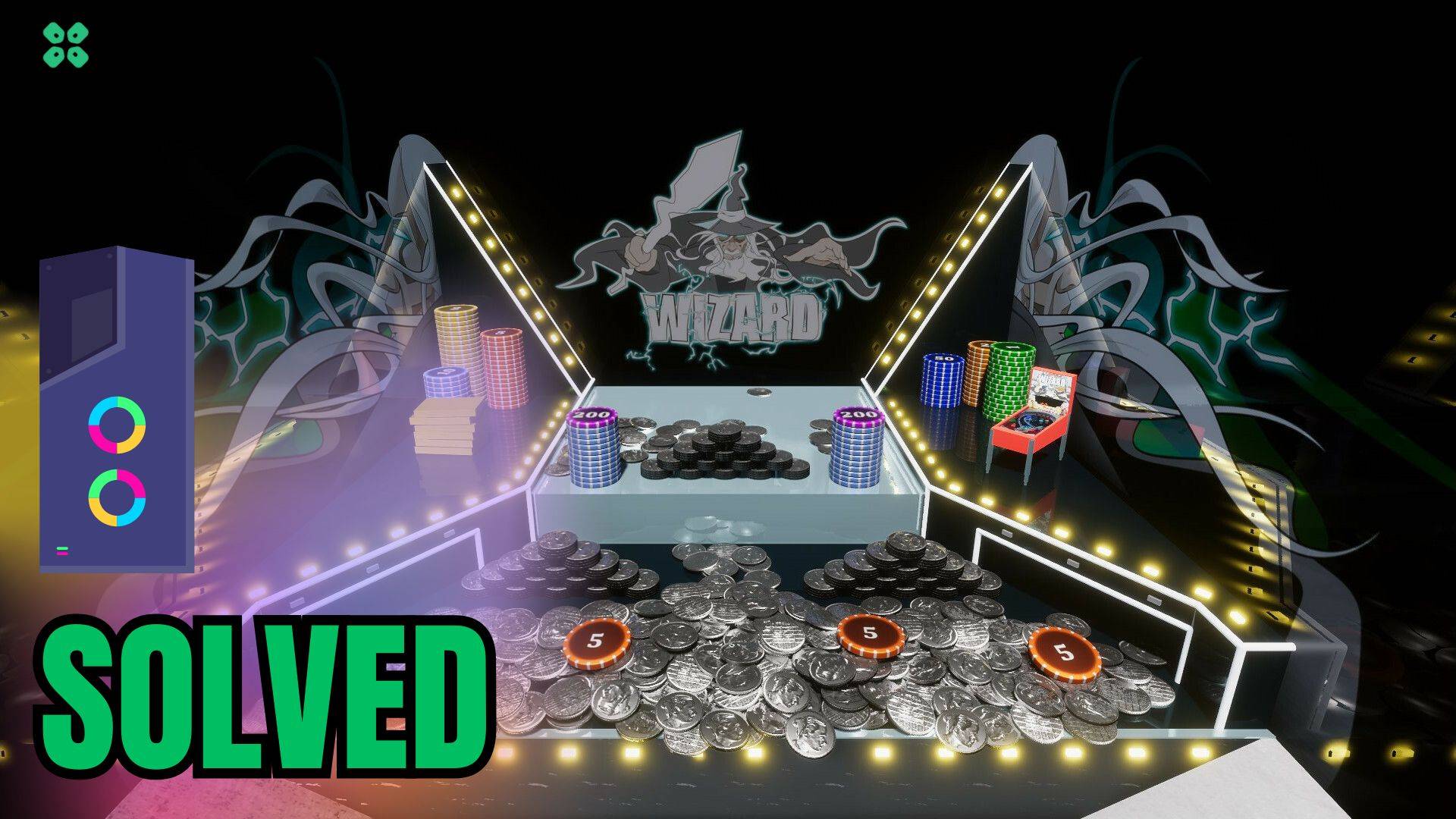 Artwork of CoinPusherCasino and its fix of crashing by TCG