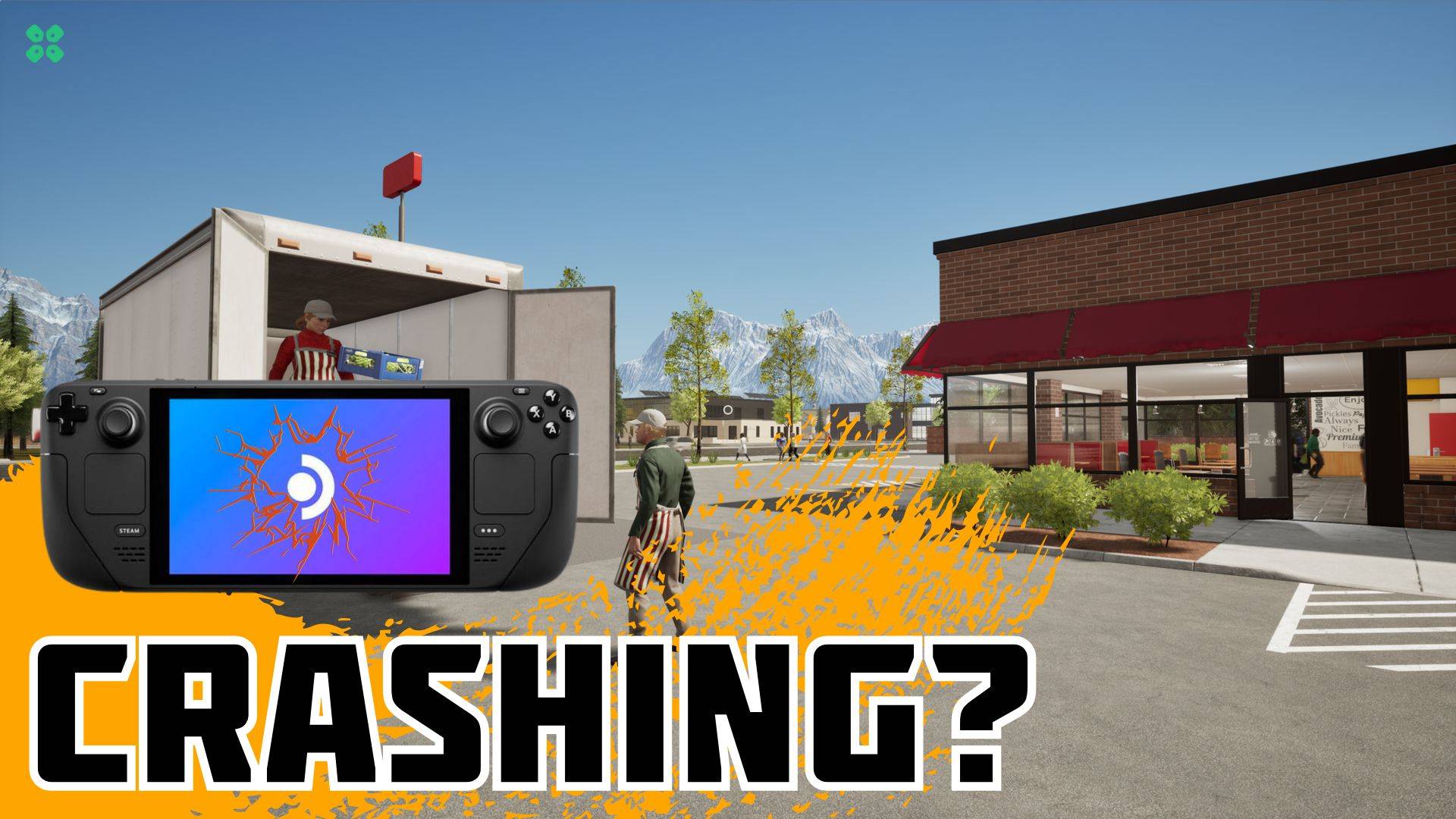 Artwork of FastFoodSimulator and its fix of crashing by TCG
