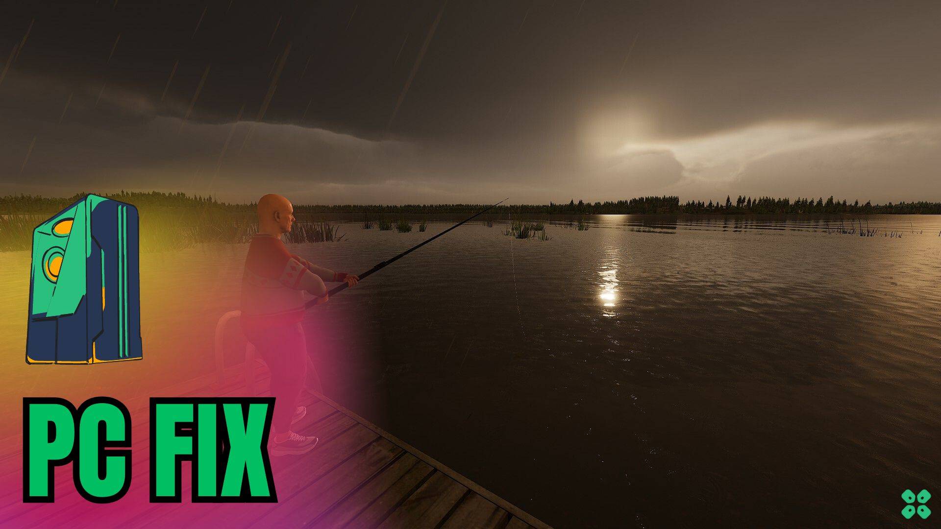 Artwork of FinnishCottageSimulator and its fix of lagging by TCG
