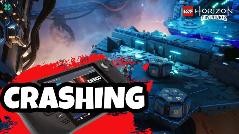 Artwork of LEGOHorizonAdventures and its fix of crashing by TCG