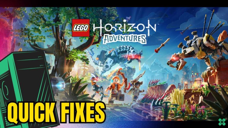 Artwork of LEGOHorizonAdventures and its fix of lagging by TCG