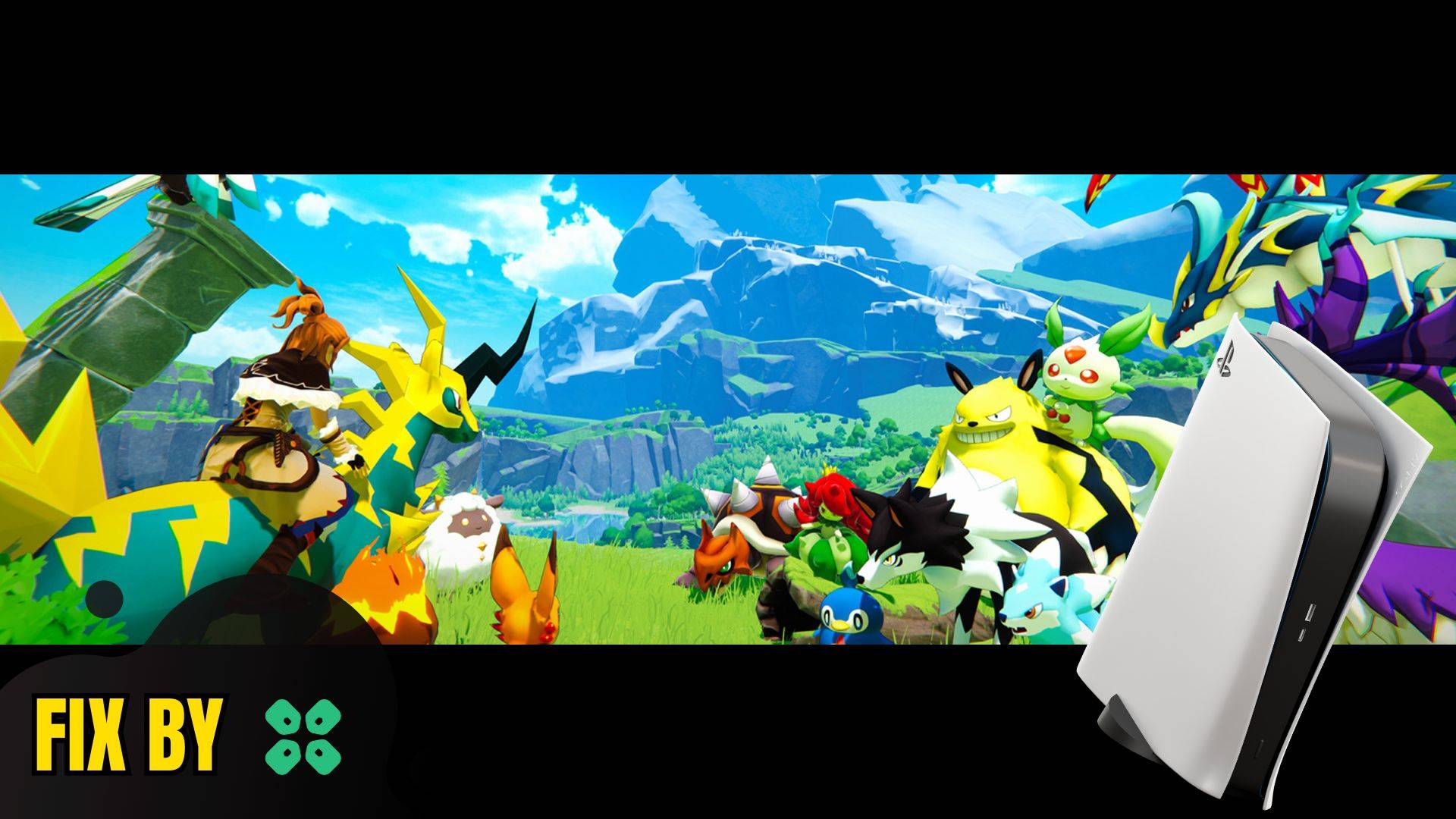 Artwork of Palworld and its fix of crashing by TCG