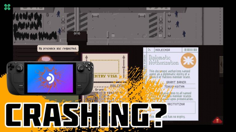 Artwork of PapersPlease and its fix of crashing by TCG