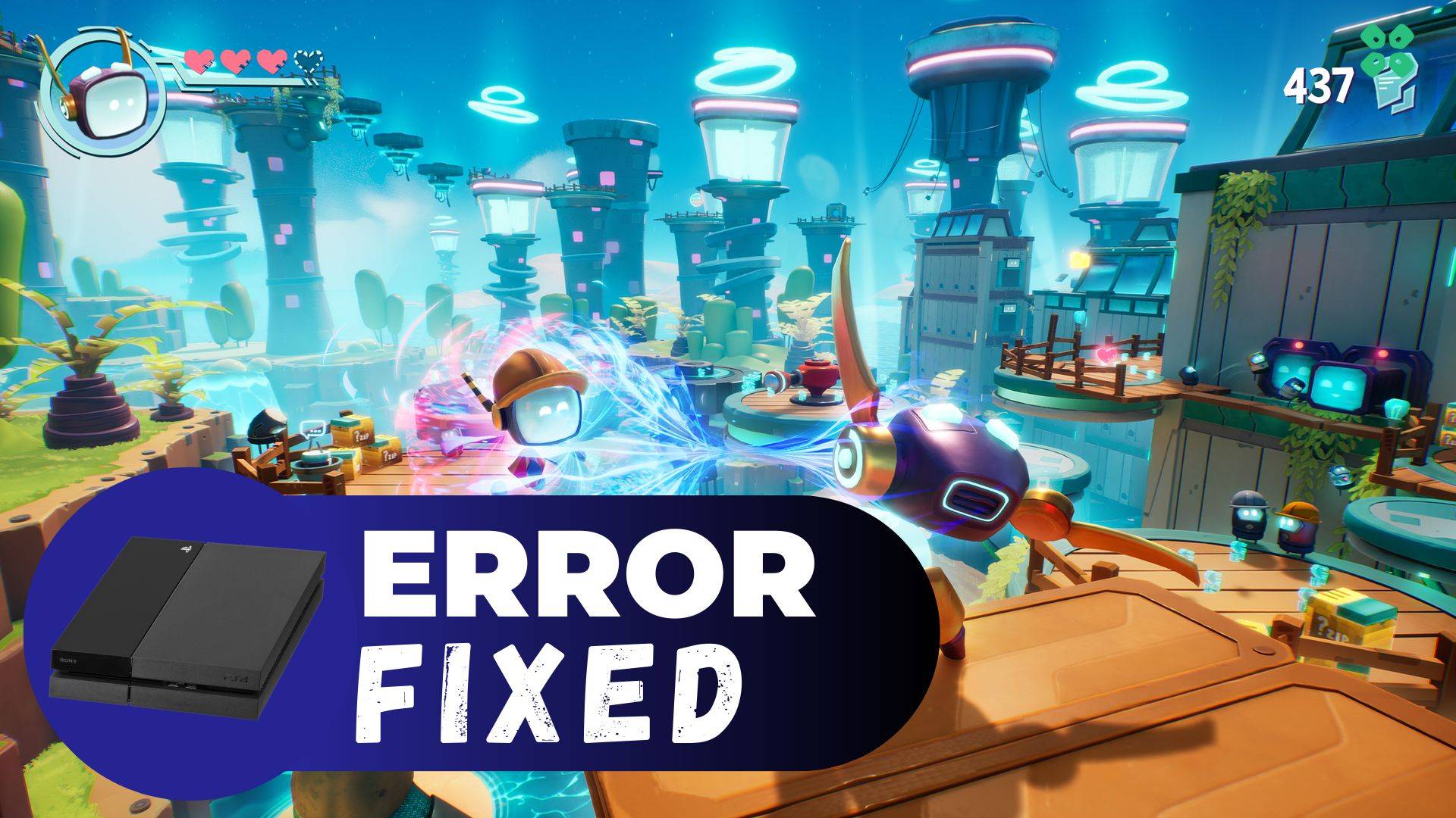 Artwork of BotiBytelandOverclocked and its fix of crashing by TCG