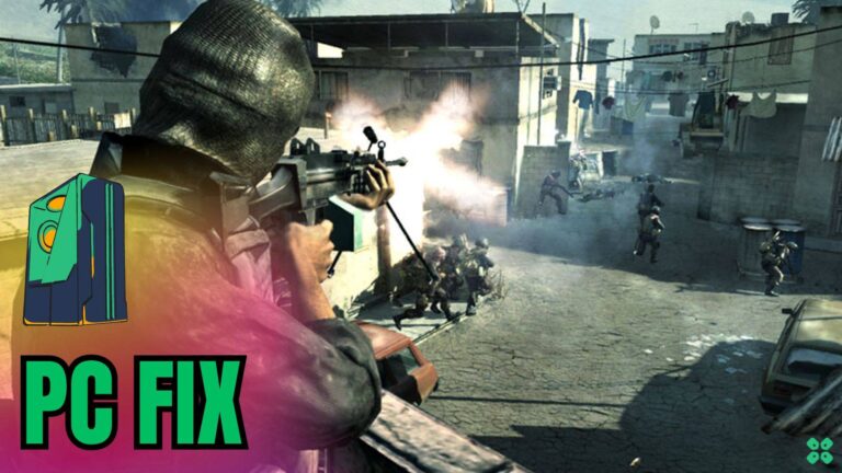Artwork of CallofDuty4ModernWarfare and its fix of crashing by TCG