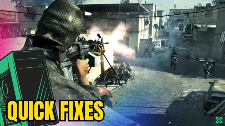 Artwork of CallofDuty4ModernWarfare and its fix of lagging by TCG