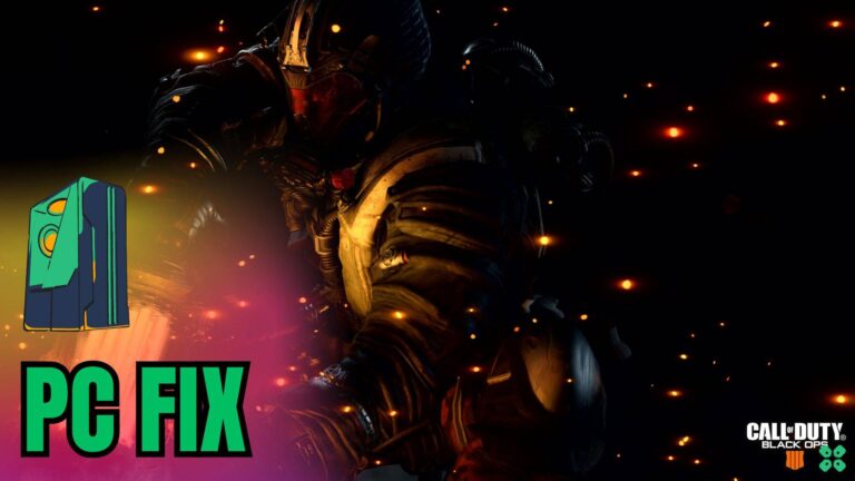 Artwork of CallofDutyBlackOps4 and its fix of lagging by TCG