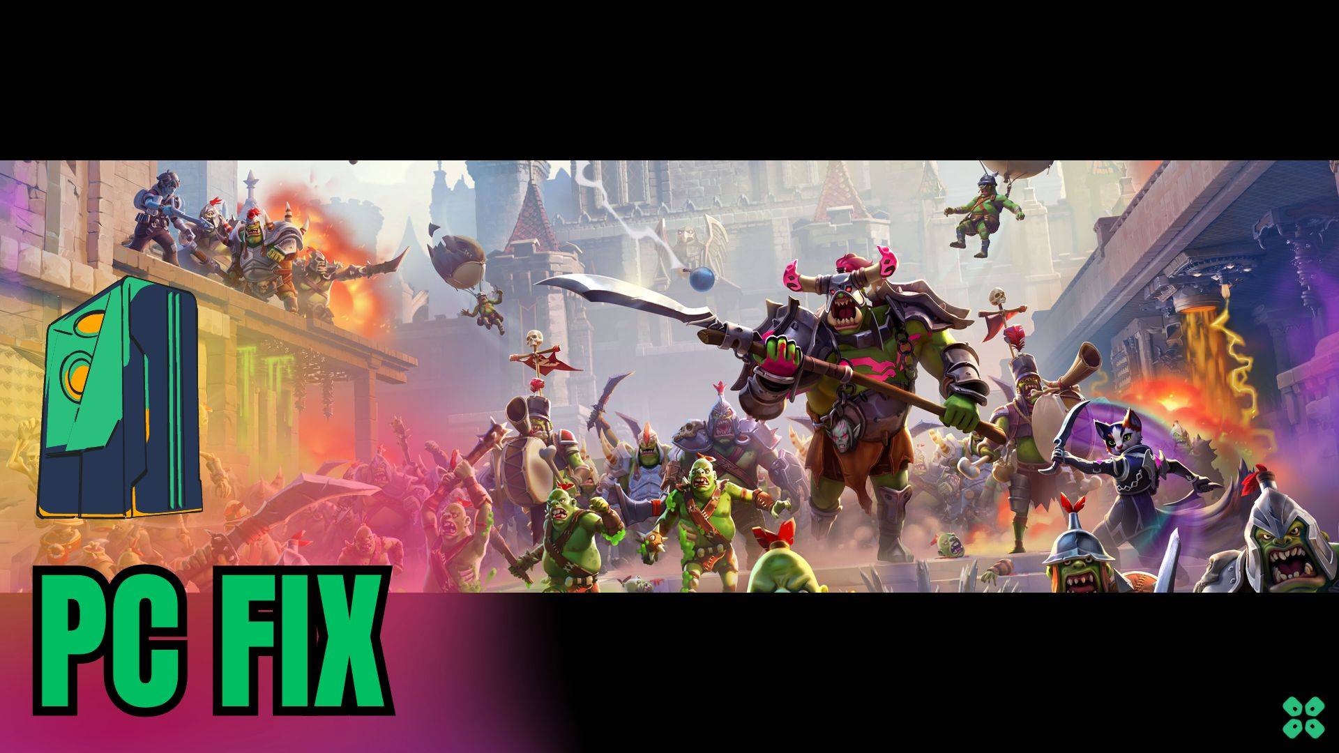 Artwork of OrcsMustDieDeathtrap and its fix of lagging by TCG