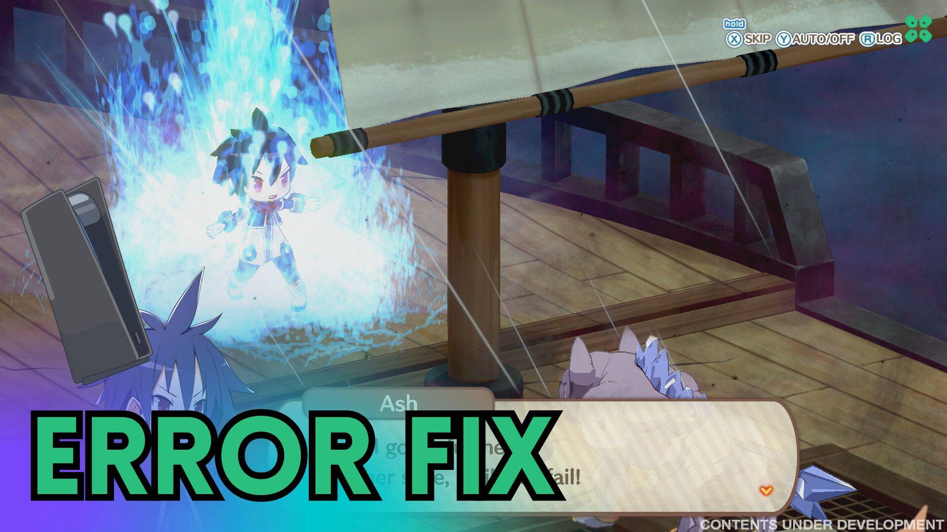 Artwork of PhantomBraveTheLostHero and its fix of crashing by TCG
