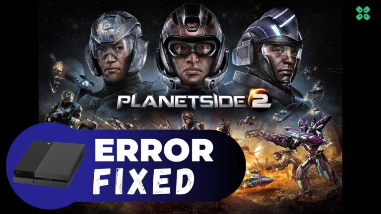 Artwork of PlanetSide2 and its fix of crashing by TCG