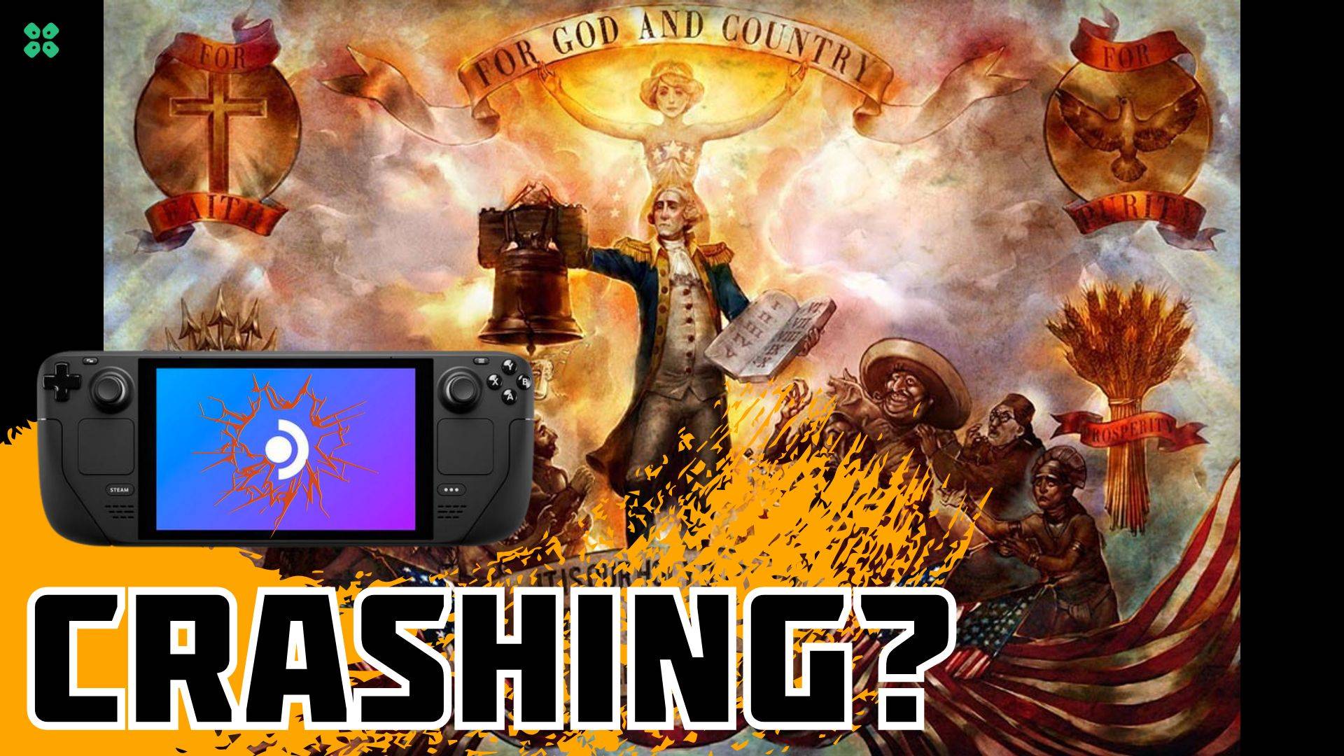 Artwork of BioShockInfinite and its fix of crashing by TCG