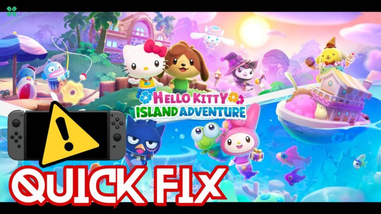 Artwork of HelloKittyIslandAdventure and its fix of lagging by TCG
