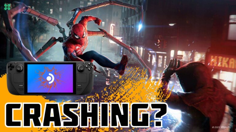 Artwork of MarvelsSpiderMan2 and its fix of crashing by TCG