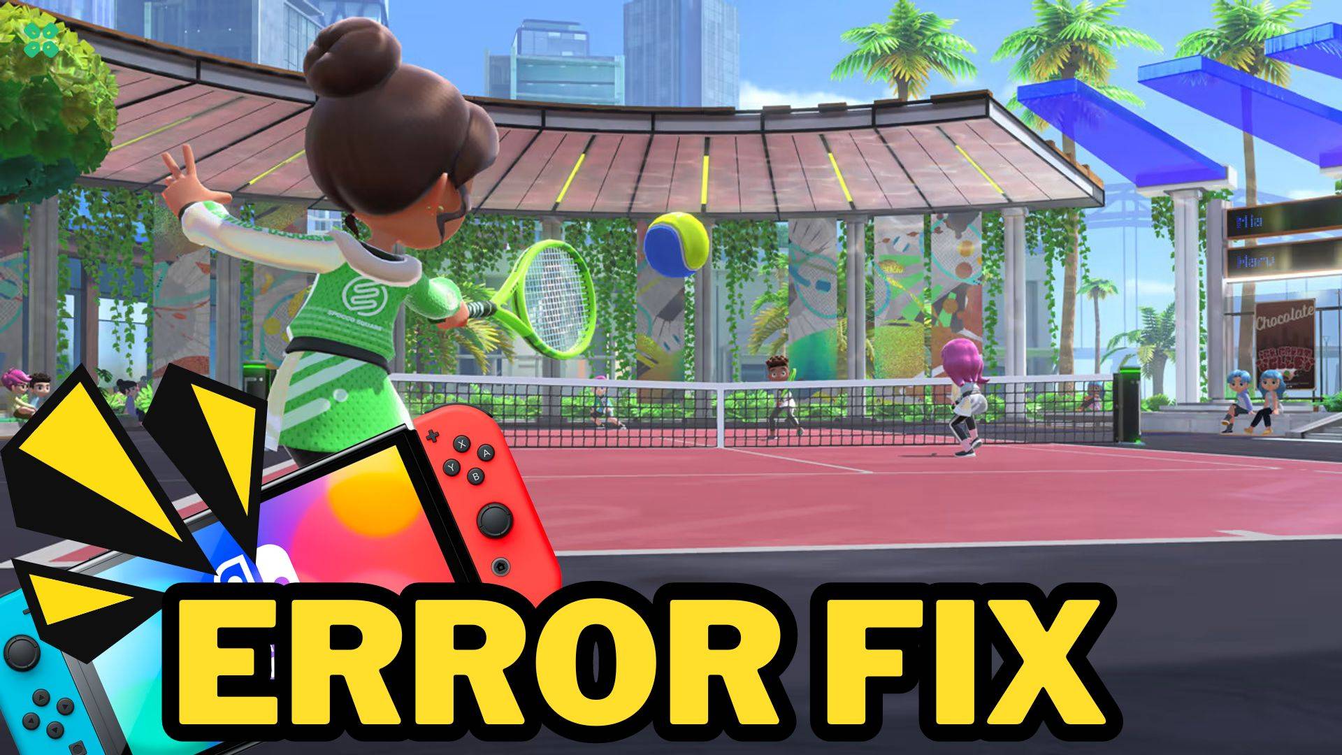 Artwork of NintendoSwitchSports and its fix of lagging by TCG