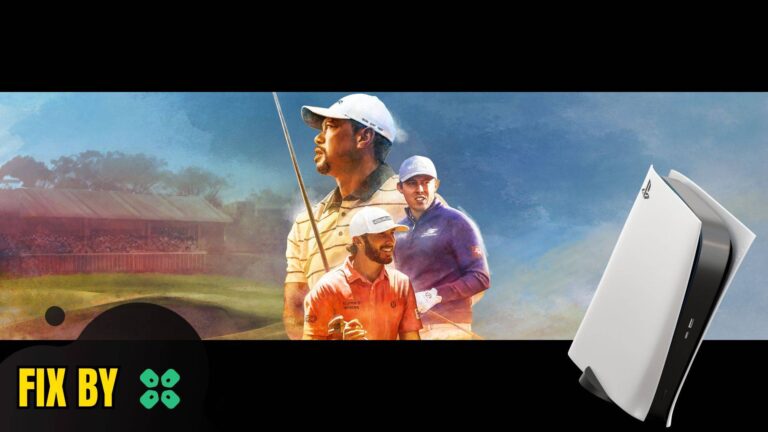 Artwork of PGATour2K25 and its fix of crashing by TCG