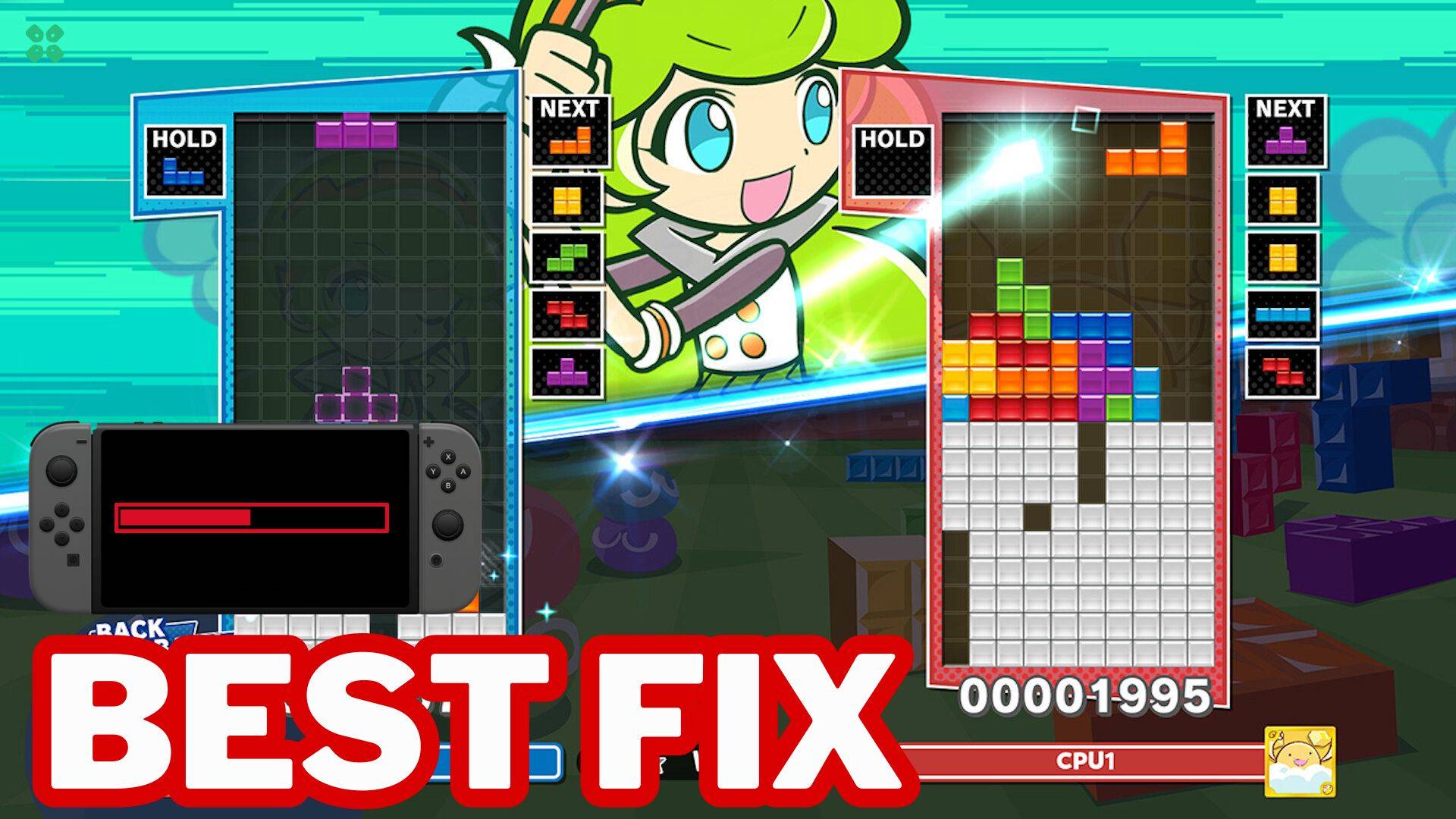 Artwork of PuyoPuyoTetris2 and its fix of lagging by TCG