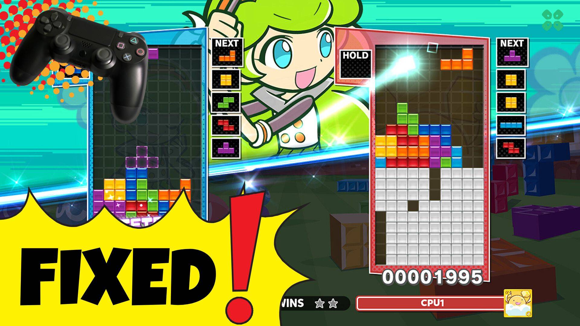 Artwork of PuyoPuyoTetris2 and its fix of lagging by TCG