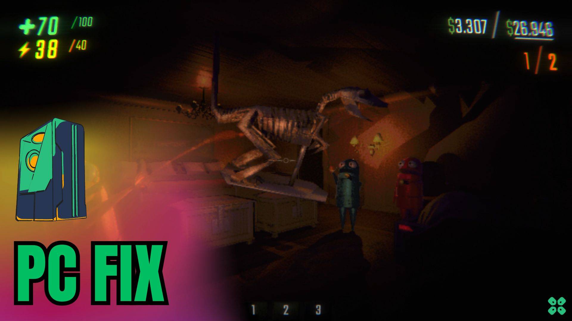 Artwork of REPO and its fix of lagging by TCG