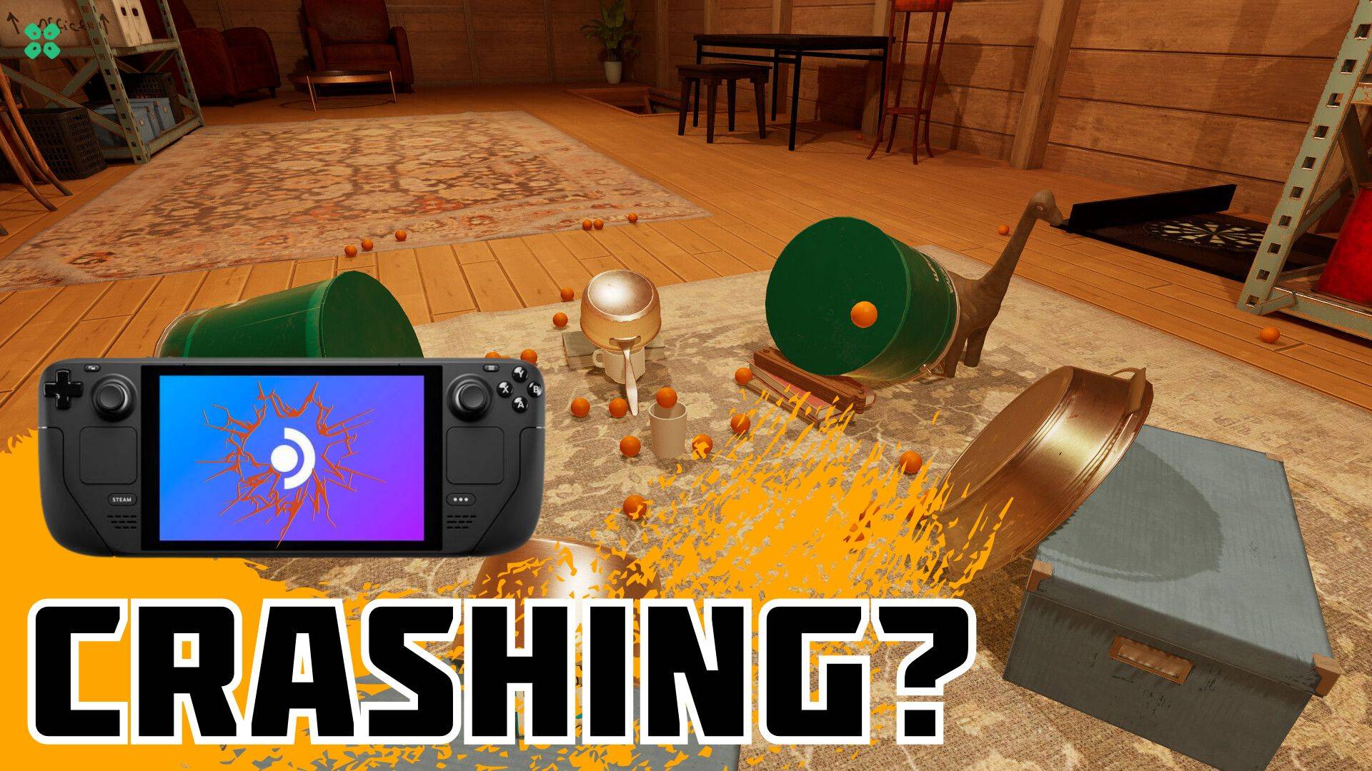 Artwork of TrickShotSimulator and its fix of crashing by TCG