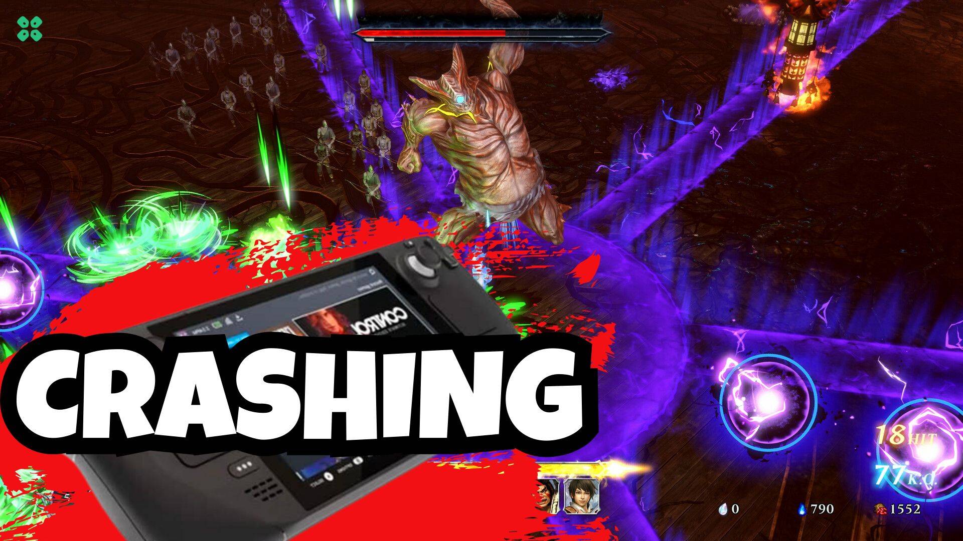 Artwork of WarriorsAbyss and its fix of crashing by TCG