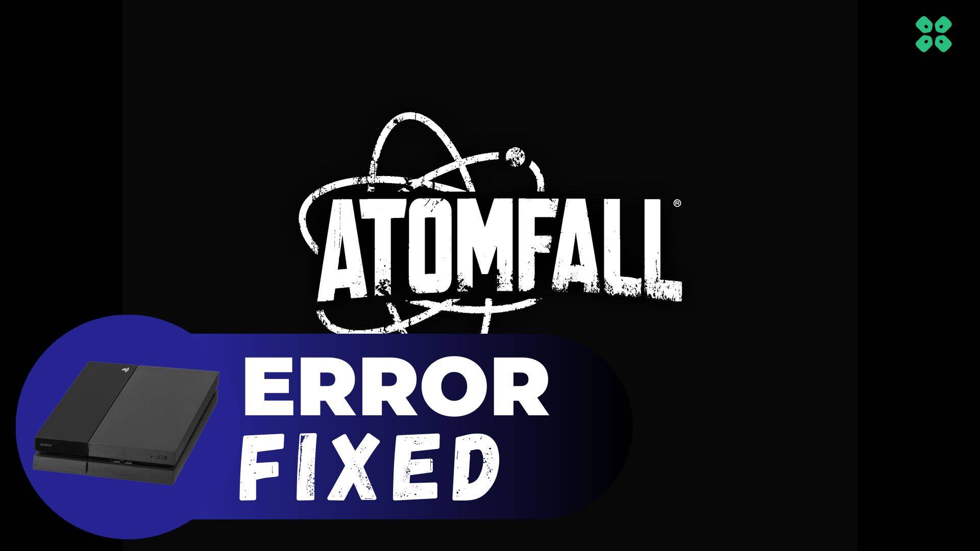 Artwork of Atomfall and its fix of crashing by TCG