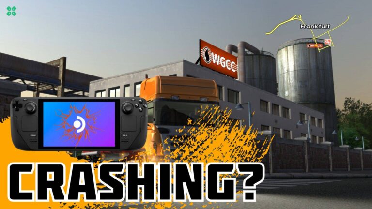 Artwork of EuroTruckSimulator and its fix of crashing by TCG