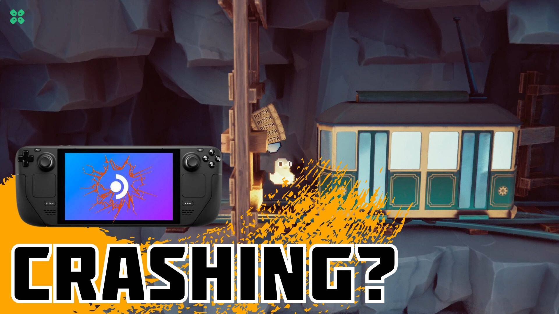 Artwork of GuGuPizzaDeliveringPizzatotheSpaceStationBossThisisJustNotRight and its fix of crashing by TCG