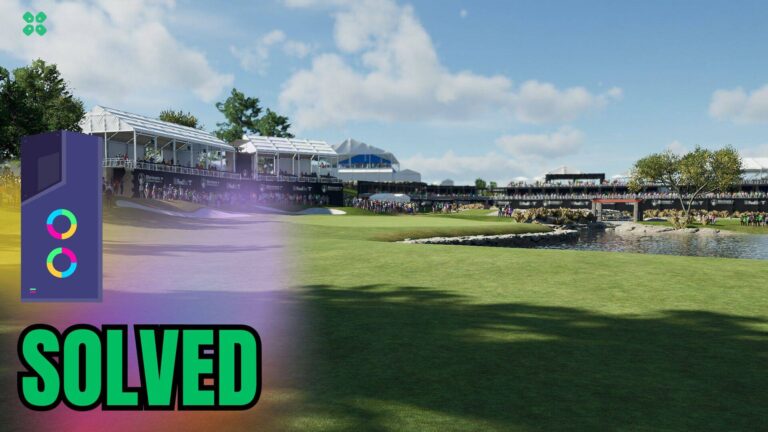 Artwork of PGATour2K25 and its fix of crashing by TCG