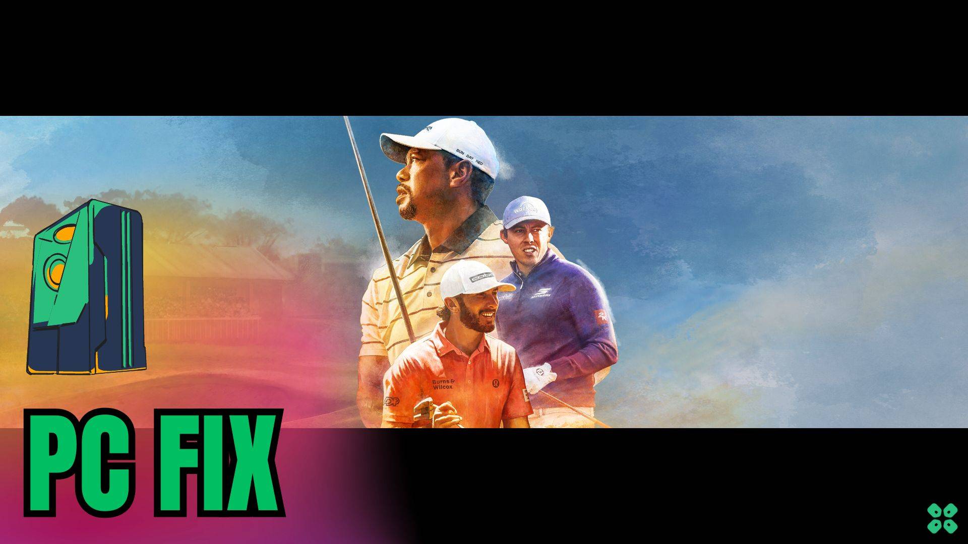 Artwork of PGATour2K25 and its fix of lagging by TCG