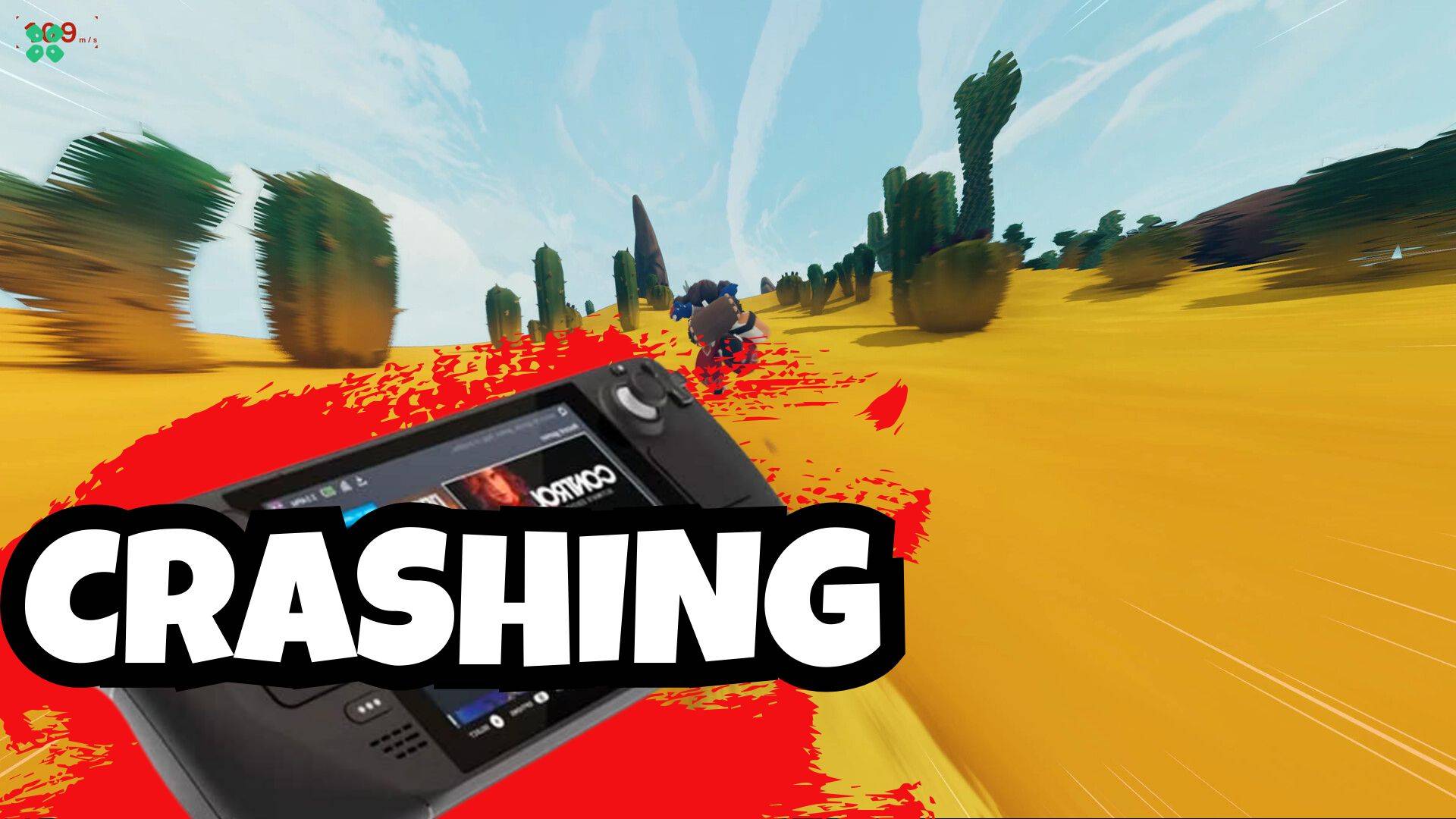 Artwork of Haste and its fix of crashing by TCG