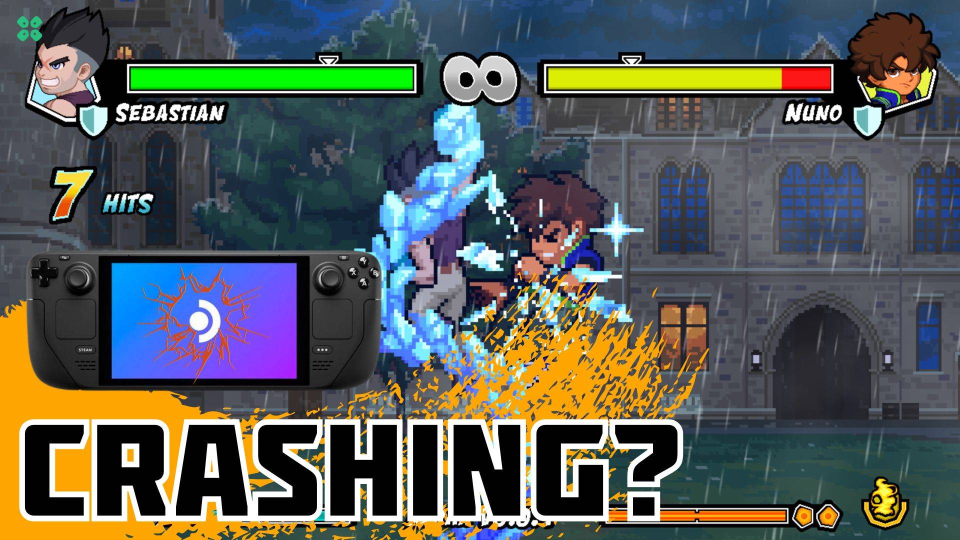 Artwork of PocketBravery and its fix of crashing by TCG
