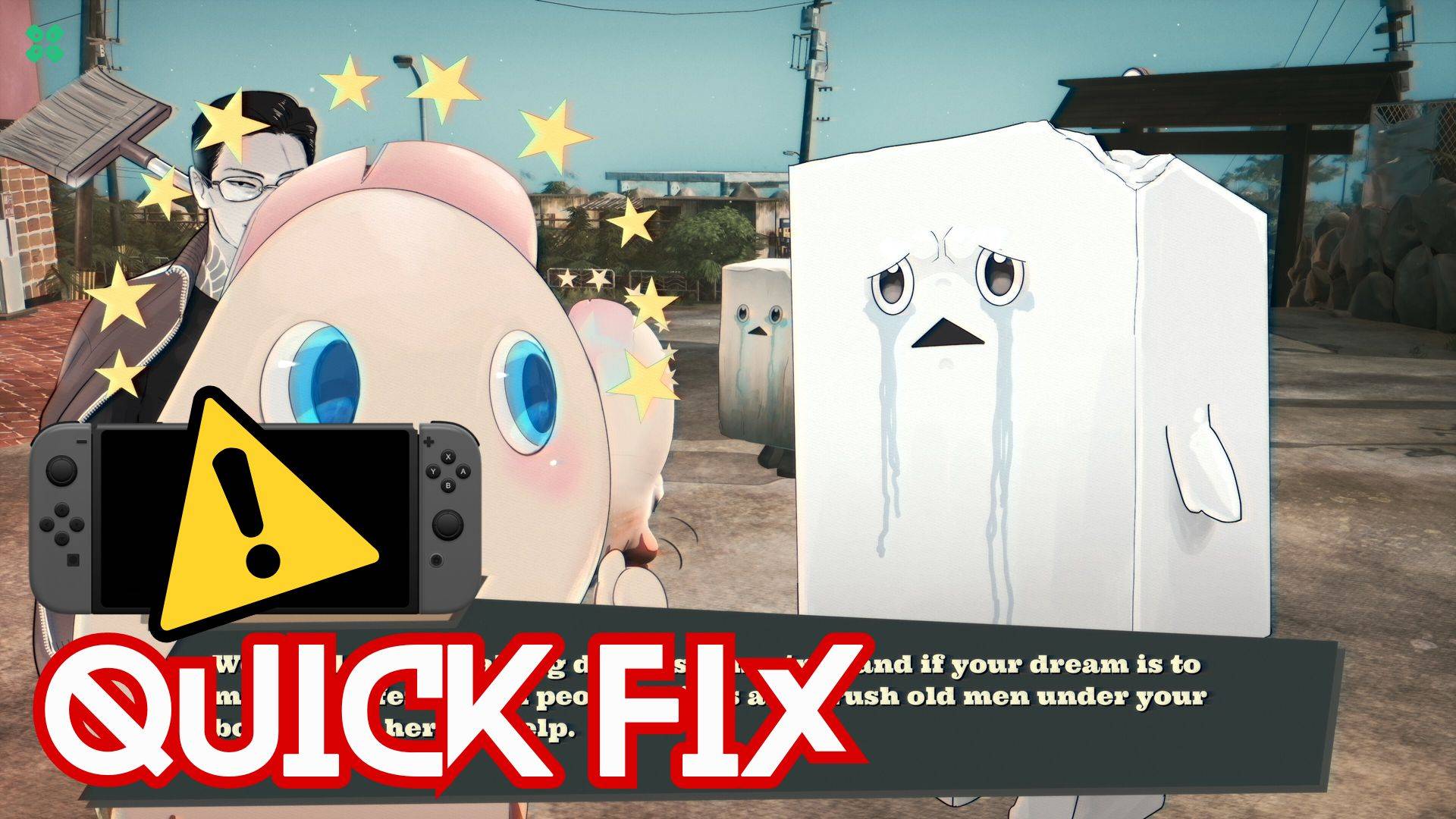 Artwork of PromiseMascotAgency and its fix of crashing by TCG