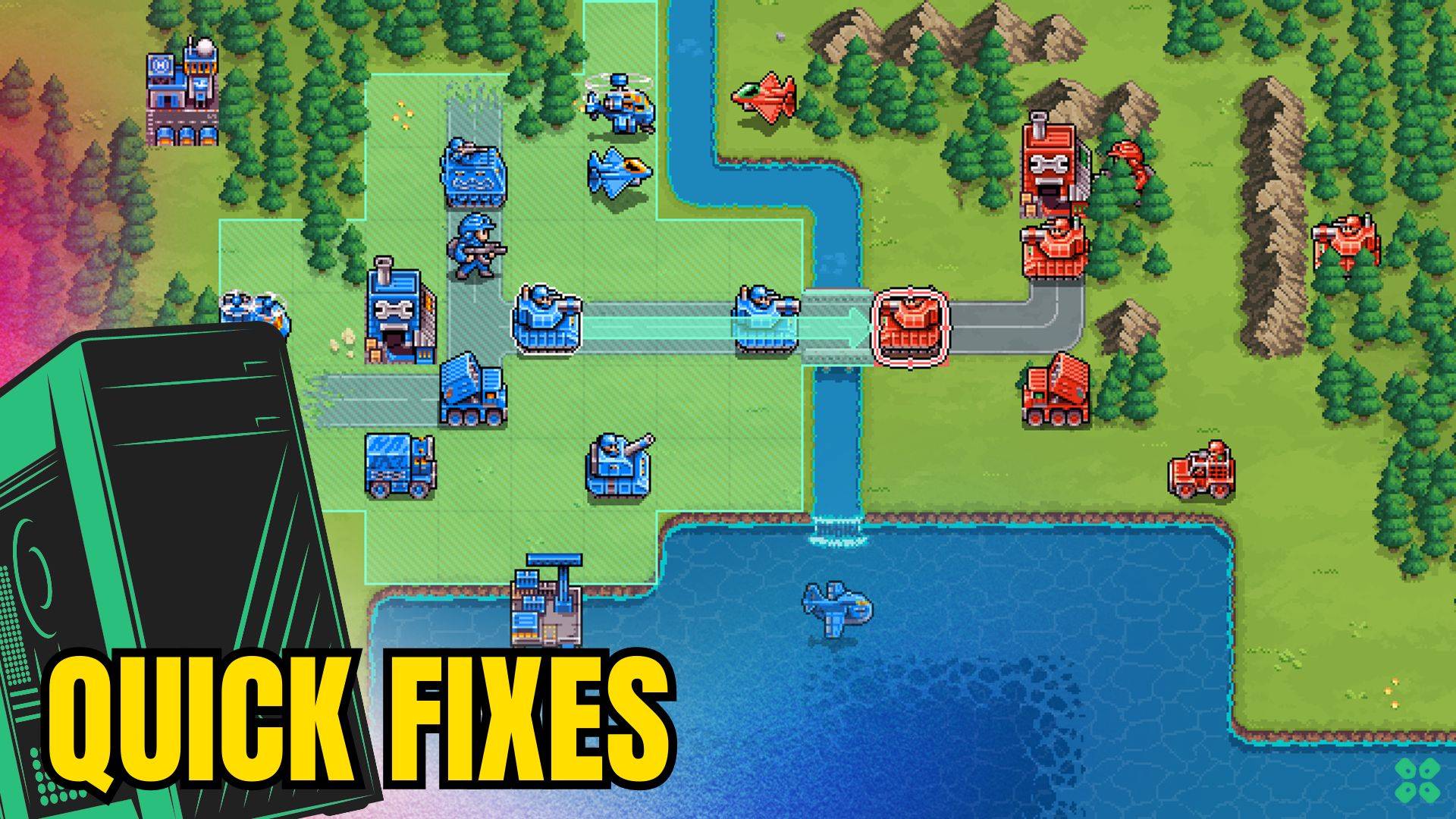 Artwork of Warside and its fix of crashing by TCG
