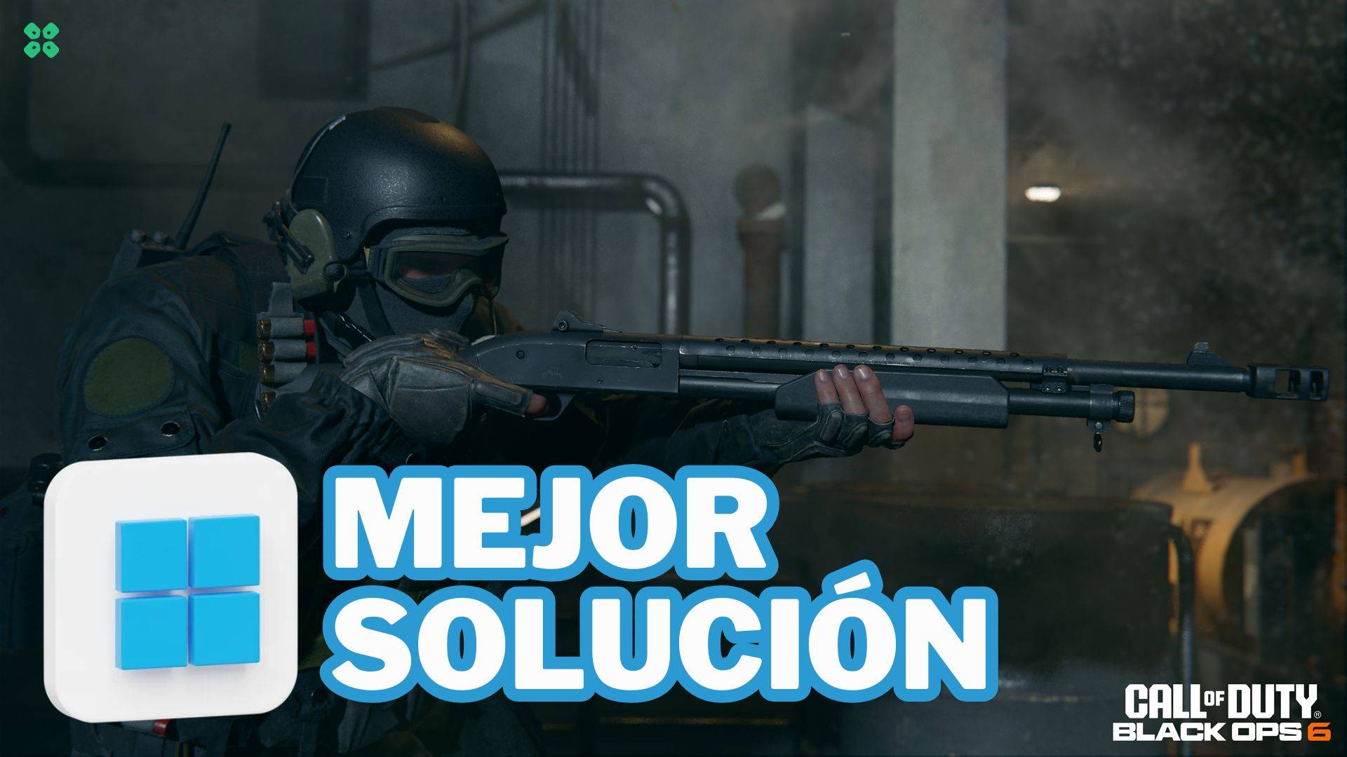 Artwork of CallofDutyBlackOps6 and its fix of bloqueo by TCG